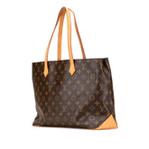 ルイ ヴィトン モノグラム ウィルシャーMM ハンドバッグ トートバッグ M45644 ブラウン PVC レザー レディース LOUIS VUITTON 【中古】